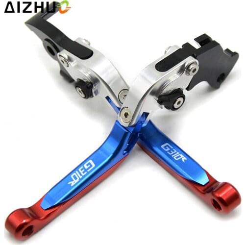CNC Aluminum Motorcycle Brake Clutch Lever Adjustable Extendable Levers FOR BMW G310R G310 R G 310 R G 310R 2017 2018