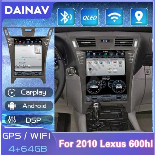 12.1 inch Android Car Autoradio Player For 2010 Lexus 600hl Car Multimedia Video Player GPS Navigation