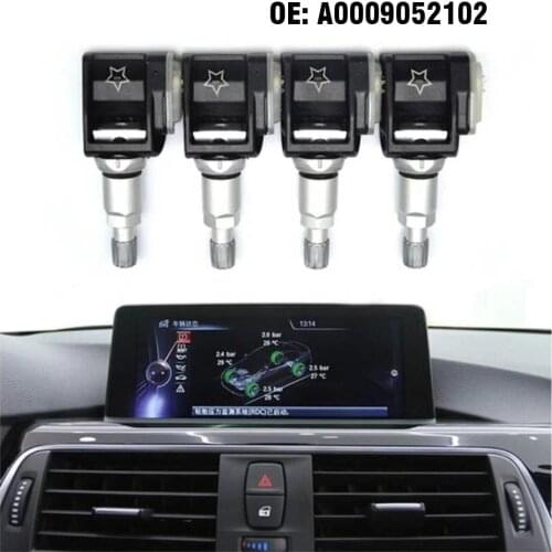 4 PCS Car Tire Pressure Monitor Sensor TPMS For Mercedes Benz E-class E300 E400 CLS A257 W213 S213