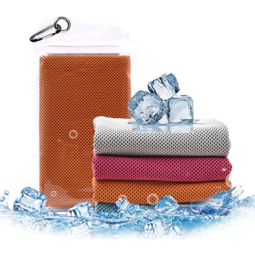 Cold-Towel suitable for exercise fitness heatstroke prevention instant cooling and softness super absorbent and soft