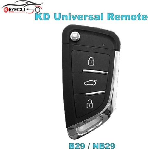 KEYECU 5PCS Universal Remote B-Series 3 Button for KD900 KD900+ KD-X2 URG2000 , KEYDIY Remote for B29