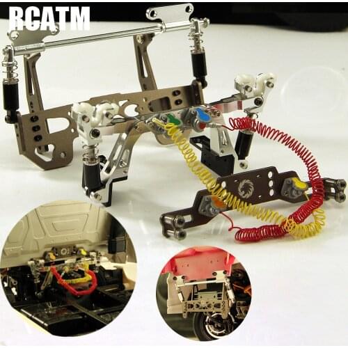 RC Body Front Rear Dynamic Levitate Suspension System Kit For 1/14 Tamyia RC Truck SCANIA MAN Actros Arocs DIY Part