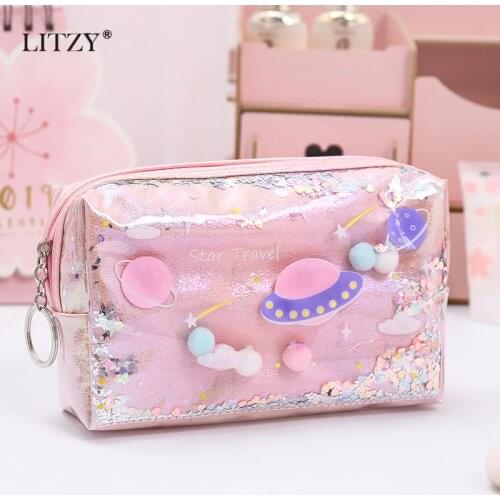 LITZY Transparent Cosmetic Bags