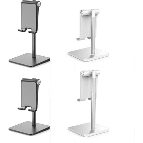 Metal Mobile Phone Desktop Bracket Tablet Support Computer Rack Universal Adjustable Support Desktop Shelf