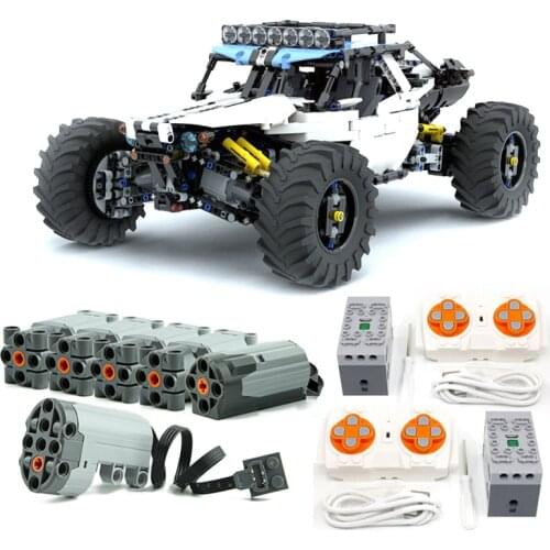 NEW An4WD RC Buggy Building Blocks Parts Compatible Lepinblock MOC 19517 Toys Kit DIY Educational Children Birthday Gifts