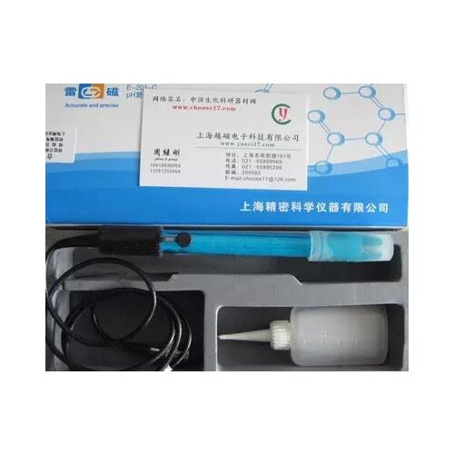 Original Shanghai Leici E-201-C-9 plastic rechargeable PH composite electrode can be invoiced