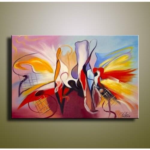 Handmade oil painting on canvas Household adornment picture Best Art Abstract oil painting original directly from artis XD1-243