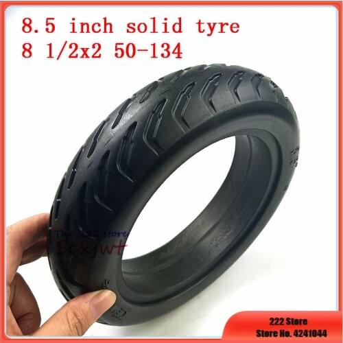 8 1/2X2 (50-134) Solid Tire for Gas Electric Smart Electric Scooter 8.5 Inch 8.5x2 Non Pneumatic Explosion-proof Wheel Tyre