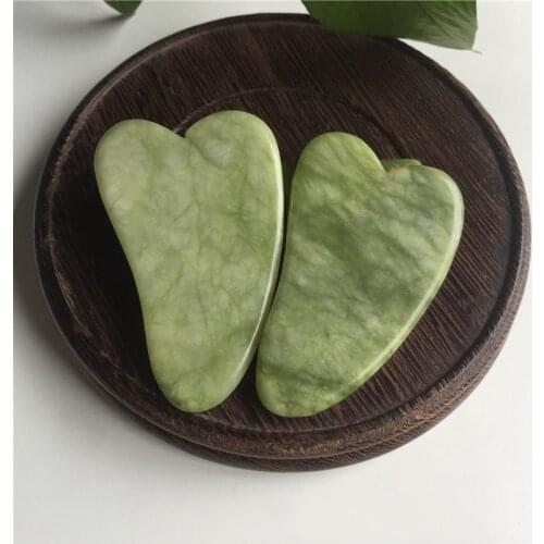 1PCS Traditional Physical Guasha Jade Board Scraping Scraper Tool SPA Salon Body Massager Beauty Health Care Tool Massage Tools