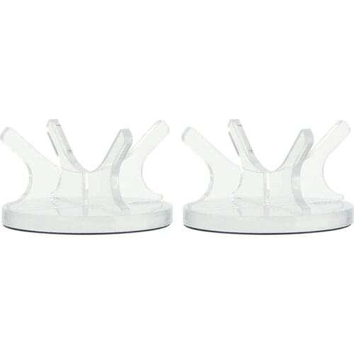 Top!-Acrylic Small Ball Stand Holder Sport Ball Display Rack for Baseball, Golf Ball, Softball, Tennis Ball