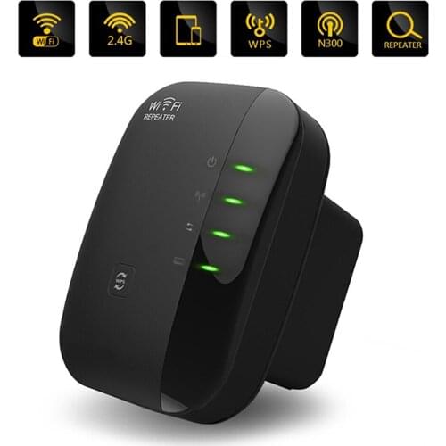 FMUSER Wireless Network Repeater Wifi Signal amplifier Router Extender 300M Transmission Enhancement