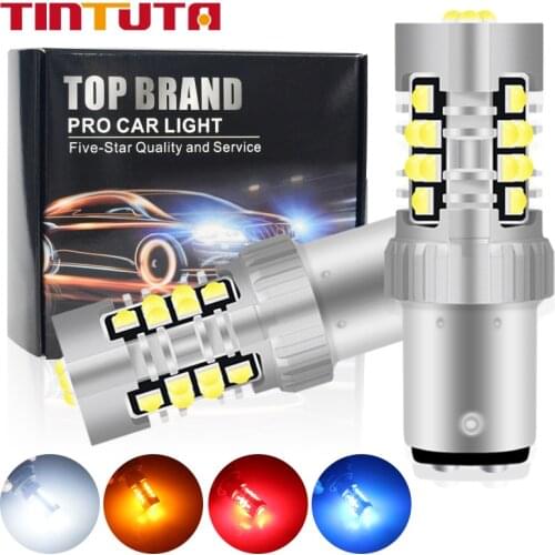 1PC Canbus P21w led Ba15s PY21W LED T20 W21W 7440 W21/5W 7443 T25 3156 3157 3057 LED BAU15S 1156 Signal Lamp Bulb 3030SMD 21LED