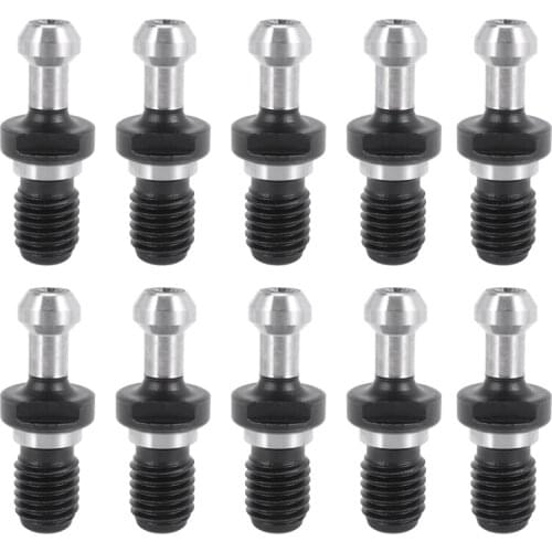 10PCS BT30 X 45 Degree M12 Pull Stud Fixed Knob CNC Milling Machine Parts CNC Stud Fixing