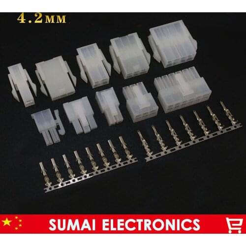 2Pin/3Pin/4Pin/5Pin/6Pin/8Pin... 4.2mm 5557&5559 electrical connector plug sets