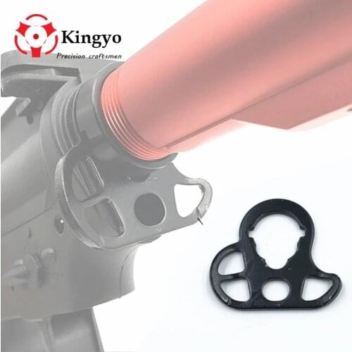 Airsoft Tactical Rear Plate Sling Mount Adapter For M4/16 AEG