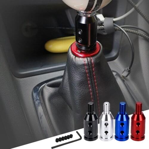Aluminum Shift Knob Adapter For Non Threaded Shifter Fit M12x1.25 Thread Pitch