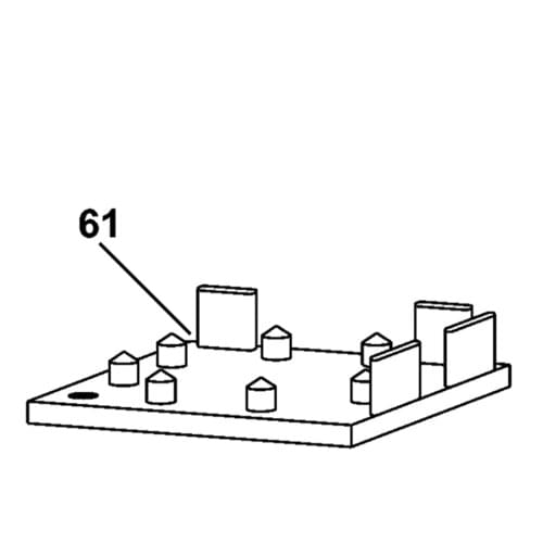 Base For Dewalt D26441 DWE6411 144954-00 Power Tool Accessories Electric tools part