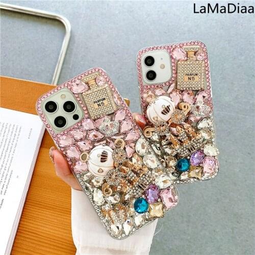 Luxury Bling Crystal Rhinestone Diamond Pumpkin Car Soft Phone Case For Samsung j4 j6 j8 PLUS 2018 A6 A7 A8 A9 PLUS 2018
