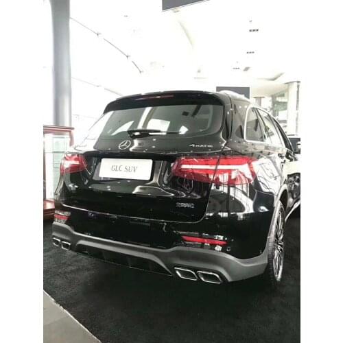 Suitable for Benz Mercedes Glc (16 ~ 19) Refitting Amg63s Big Surround Four Out Lip and Tail Throat Kit