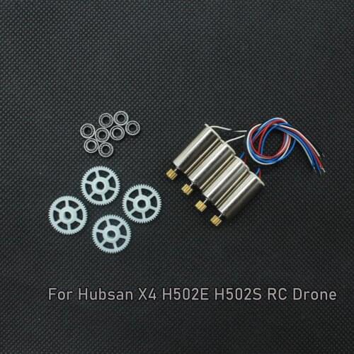 Bearing gears engines motor (2CW and 2CCW) for Hubsan X4 H502E H502S Quadcopter RC Spare Parts