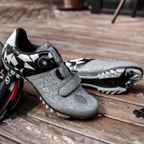 MTB Sports Cycling Footwear Cleat Men Mountain Bike Sneakers Racing Women Bicycle Mountain Spd Shoes