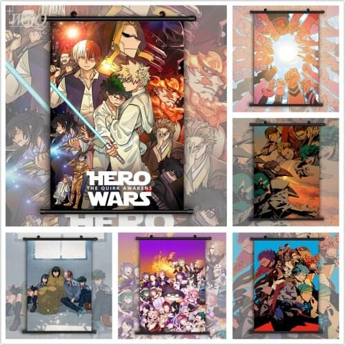 Boku No My Hero Academia Anime Manga Wall Poster Anime Posters Wall Poster Canvas Painting Wall Decor Wall Art Picture Home Deco