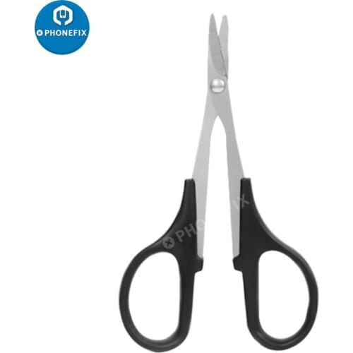 RC Body Trimming Scissors Professional Curved Tip Scissor for RC Vehicle Truck Buggy Lexan Plastic Bodyshell Helicopter Canopy