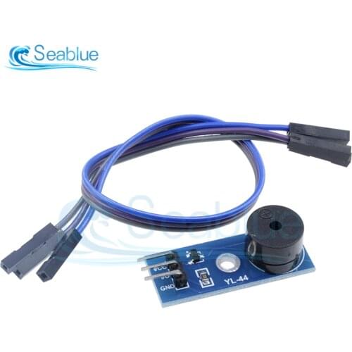 DC 3.3V-5V Passive Buzzer Module Alarm Sensor Beep Audion 9012 Drive With DuPont Cable For Arduino Smart Car
