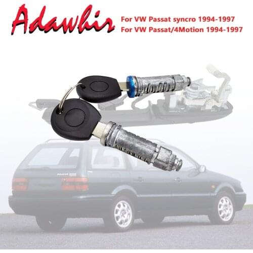 Suitable for Volkswagen Passat B4 1994-1997 Exterior Door Handle Repair Kit Rubber Mat Key Lock Cylinder