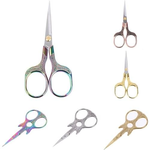 Sewing Fabric Cutter Stainless Steel Vintage Scissors Embroidery Scissors Tailor Scissor Thread Scissor Tools for Sewing Shears
