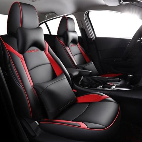 Car Special Seat Covers For Mazda 3 Axela 2014 2015 2016 2017 2018 2019 Waterproof Protection cushion Auto Accessories Full Sets