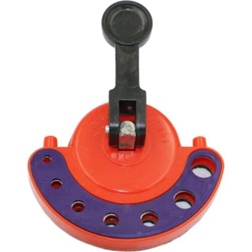 Tile Hole Saw Drill Bit Locator Tile Punching Sucker Adjustable Positioning