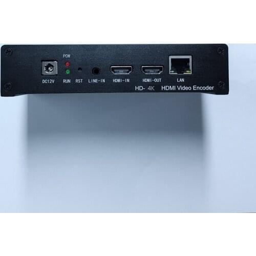 High-definition HDMI live broadcaster 4K encoder H.265 video capture TS stream webcast