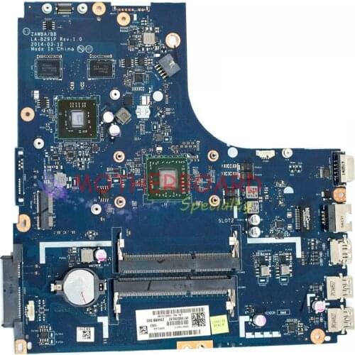 Vieruodis FOR LENOVO B50-45 Laptop Motherboard ZAWBB LA-B291P 5B20037215 W/ A6-6310 CPU ATI 8500M R4 GPU