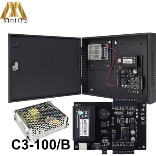 High User Capacity Door Access Control ZK C3 Series For 1,2,4 Doors LAN Access Control Panel