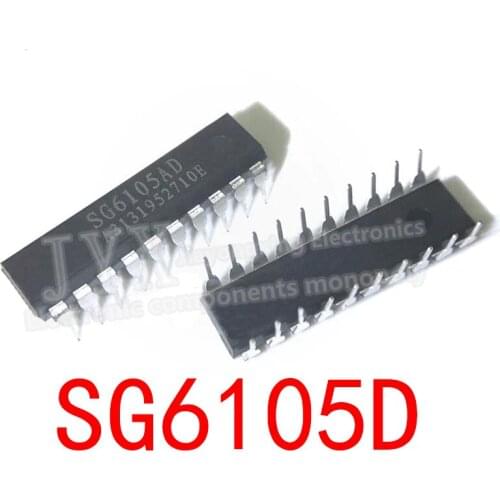 5pcs/lot SG6105D SG6105 DIP-20 In Stock