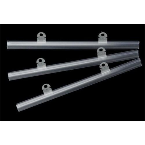 65cm Poster banner clip rail extruded hook hanger Rails photo picture snap frame clips tube plastic poster sign hanger holder