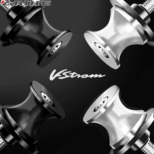 8MM Motorcycle Accessories Swingarm Sliders Spools Swing Arm Stand Screw For SUZUKI DL 650 1000 V-Strom DL650 DL1000 Vstrom