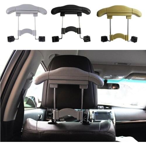Car Seat Hanger Holder Organizer Retractable Coat Hanger Clothes Suits Holder