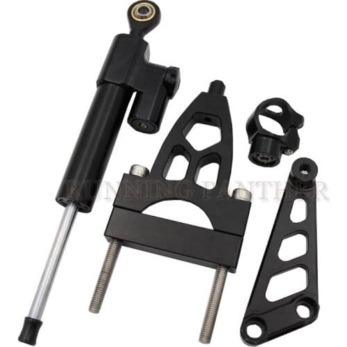 For Honda CB400SB 04-15 CB400SF VTEC 92-15 Titanium New CNC Steering Damper Set