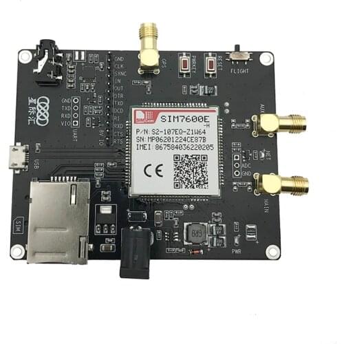 SIMCOM SIM7600E-H breakout board 100% New&Original 4G LCC LTE Cat4 module weld for EMEA/Korea/Thailand Not SIM7600E