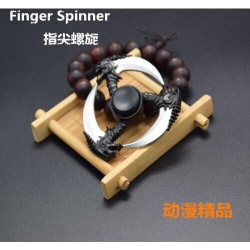 Metal gyro, adult recreational stress toy,Anime weapon model, Classic Toys,Spinning Top,hand spinner,finger spinner