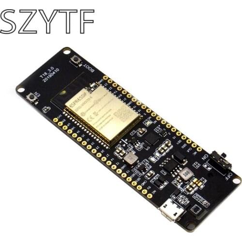 TTGO T-Energy T18- WiFi and Bluetooth module 18650 ESP32 WROVER Boards
