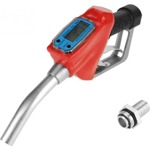 Original Digital Fuel Gasoline Diesel Petrol Oil Delivery Gun Nozzle Turbine High Precision Fuel Flow Meter Handworking Tools