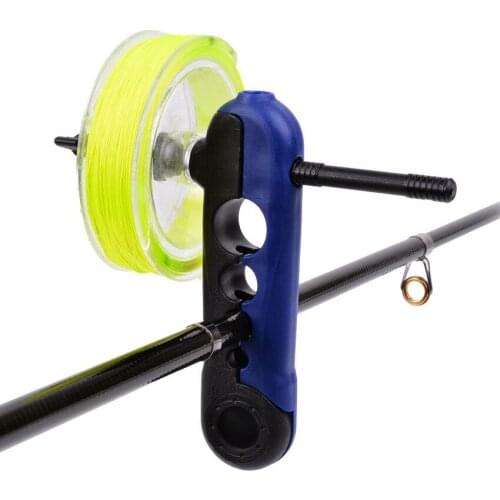 Mini Portable Universal Fishing Line Spooler Accessories Adjustable for Various Sizes Rod Bobbin Reel Winder Board Spool Line