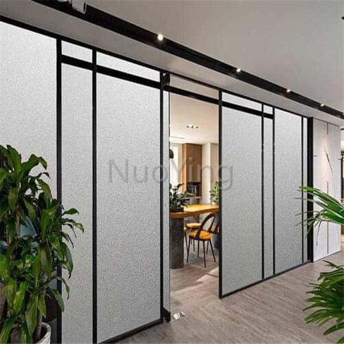 Pvc Laser Anti-static Glass Window Sticker Privacy Glue-free Frosted Window Cover Film Waterproof Aluminum Foil Bathroom