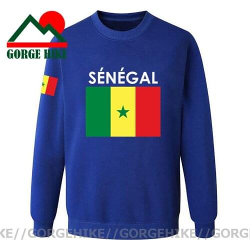 Senegal SEN africa Senegalese mens hoodie pullovers hoodies men sweatshirt streetwear clothing hip hop man tracksuit nation flag