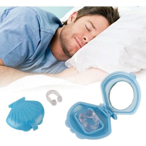 Silicon Anti Snore Ceasing Stopper Anti-Snoring Free Nose Clip Health Sleeping Aid Equipment Drop Shipping Wholesale