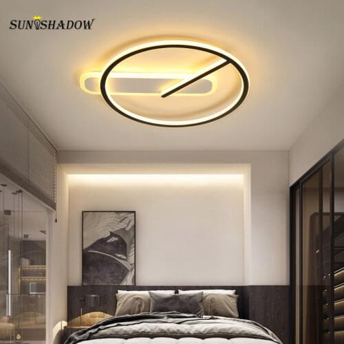 110v 220v Modern LED Ceiling Light Acrylic Ceiling Lamp Body For Living room Bedroom Dining room Foyer Ceiling Lighting Fixtures