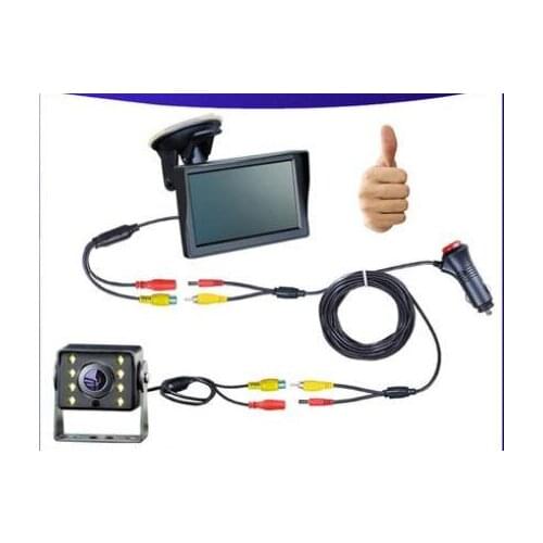 2021 May new Truck reversing image display Harvester HD Night Vision Display 7 inch 12~24V bus car desktop LCD screen